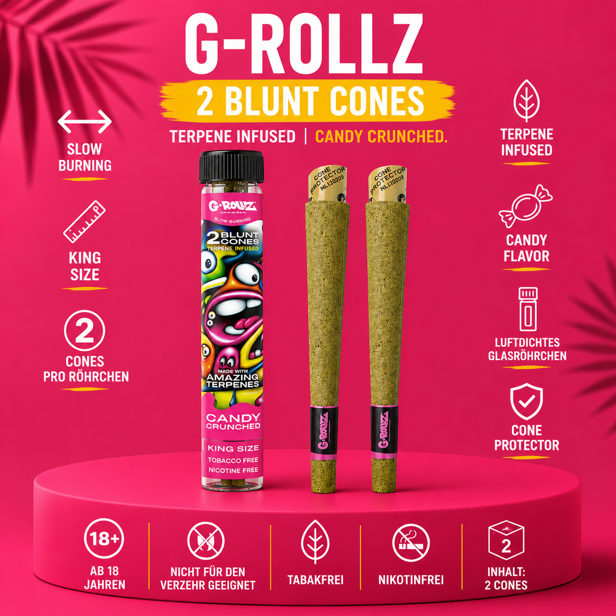 G-Rollz // Cheech & Chong Cones 2stk