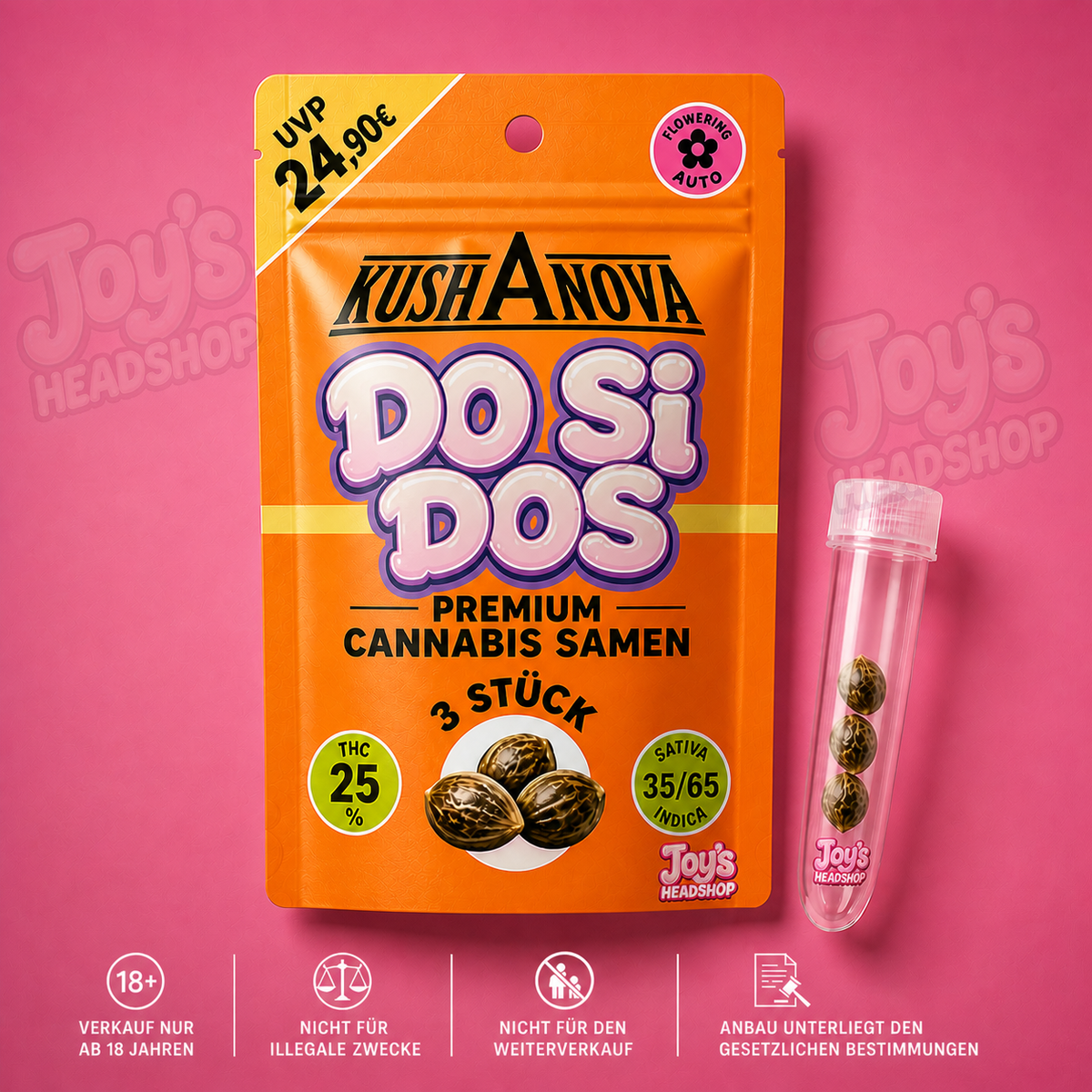 Dosi Dos Auto – 3 Premium Cannabissamen