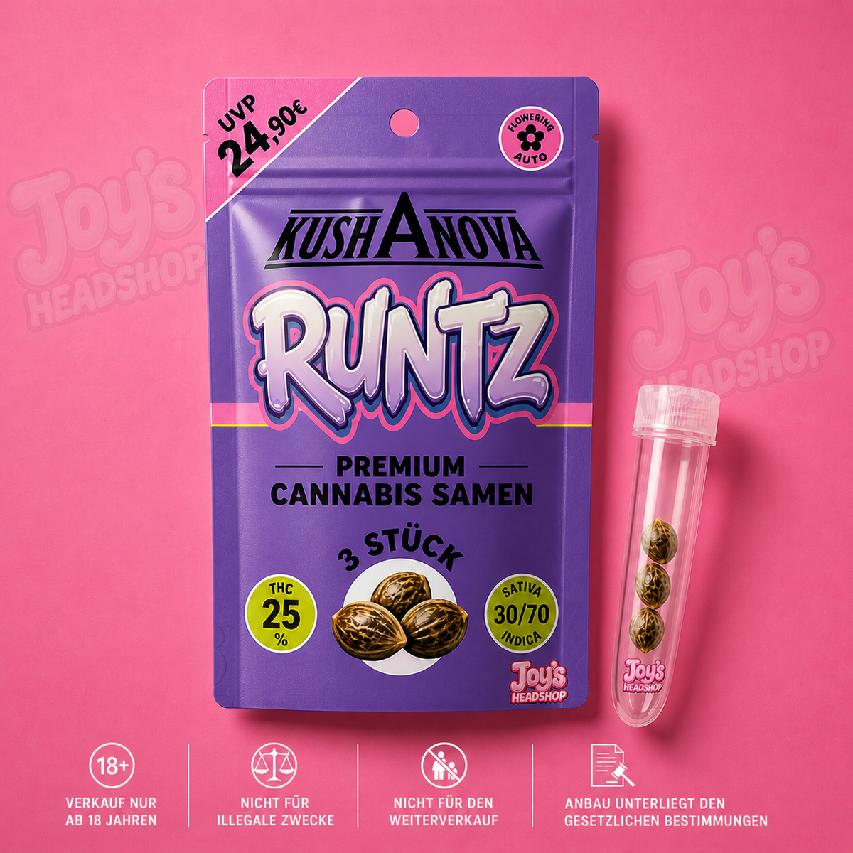 Runtz Auto – 3 Premium Cannabissamen