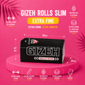 GIZEH Black Rolls Slim – 5 Meter Endless Papers