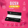 GIZEH Black Queen Size Papers + Tips