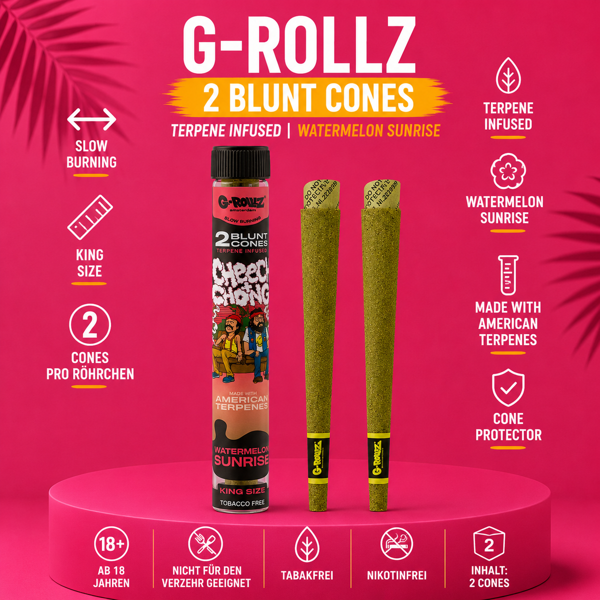 G-Rollz // Cheech & Chong Cones 2stk