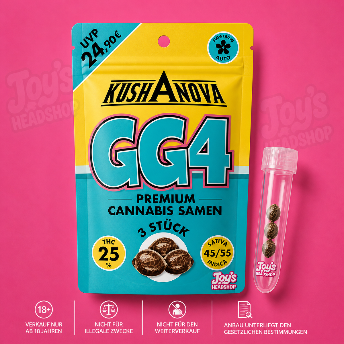KushAnova GG4 – 3 Premium Cannabissamen